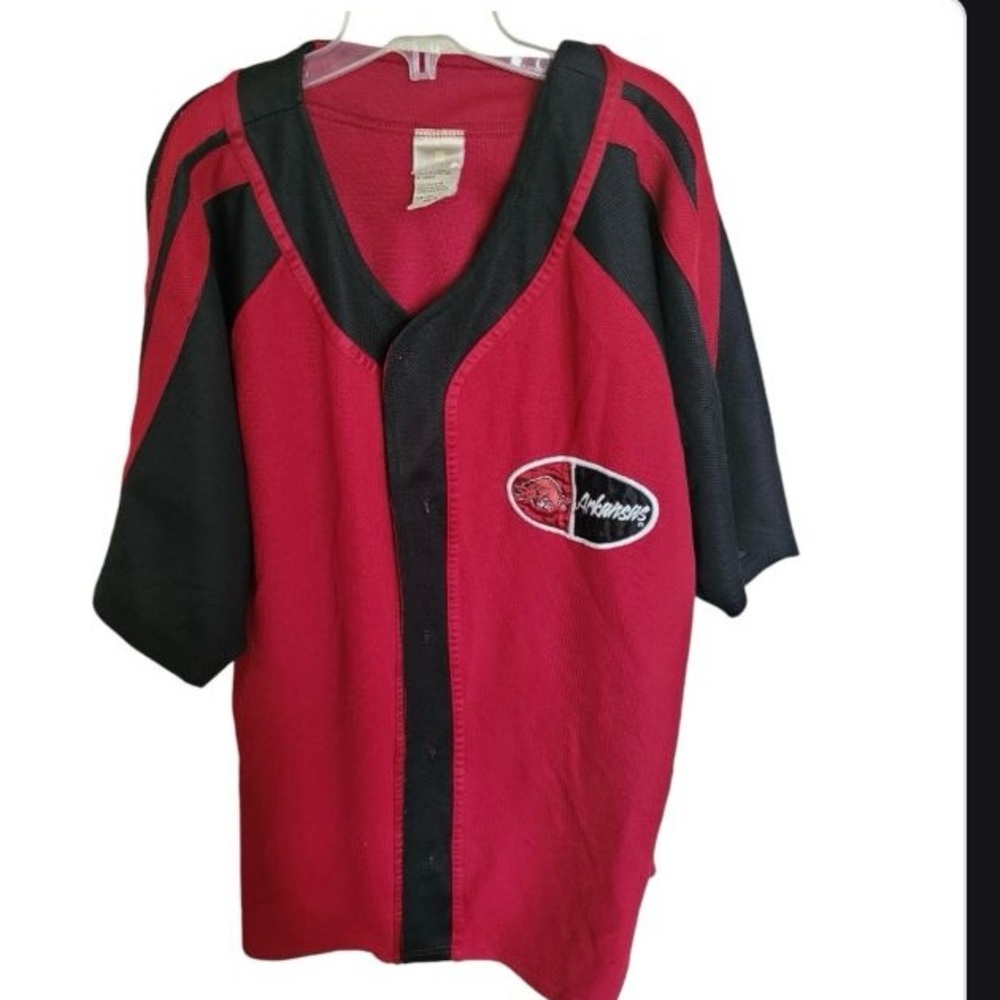 Men’s Arkansas Razorbacks baseball style jersey. Size XL